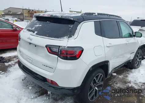 2025 Jeep Compass Limited 4X4 из США, поврежденный, VIN 3C4NJDCN9ST534914